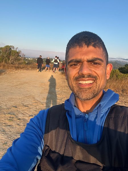 Dr. Rak with community