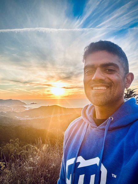 Dr. Rak at sunrise
