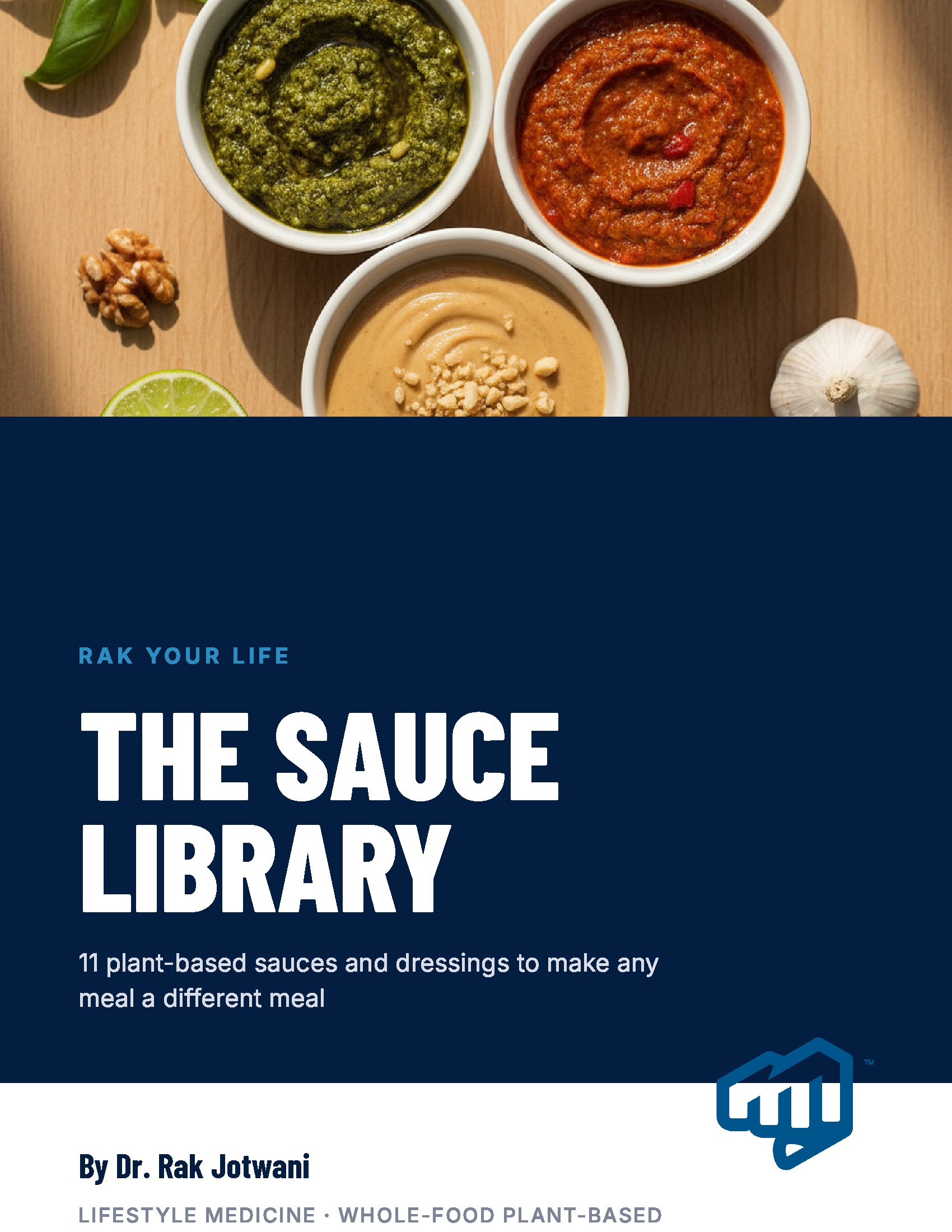 Health That Flows + The Sauce Library by Dr. Rak Jotwani.
